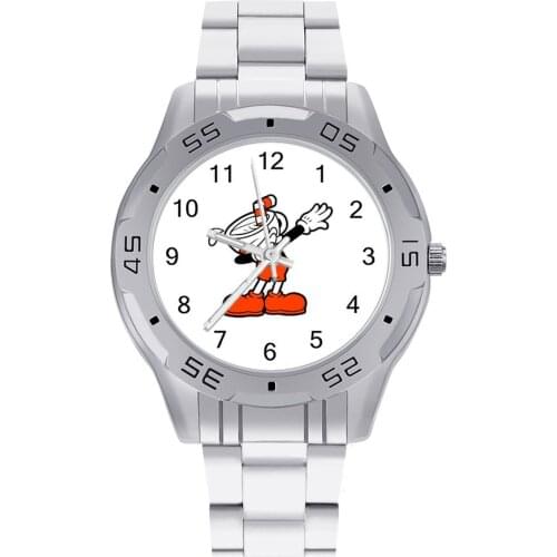 Cuphead Quartz Watch Stainless Design Wrist Watch Female Outdoor Colored Cheap Wristwatch
