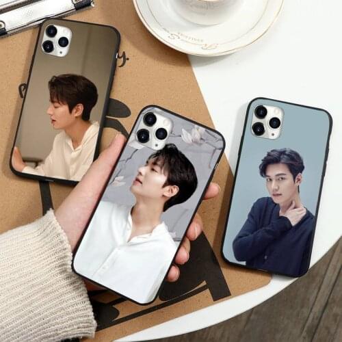Korean Lee Min ho actor Phone Case for iPhone 11 12 pro XS MAX 8 7 6 6S Plus X 5S SE 2020 XR
