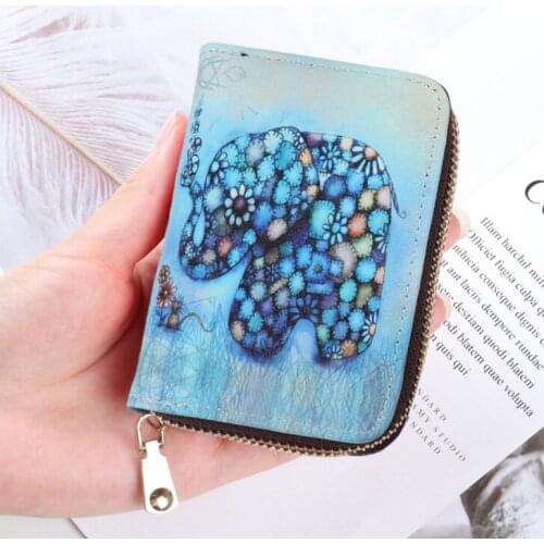 Cartoon pattern childrens wallet card bag coin purse Card Holder Passport Cover Credit Card Holder Wallet Card
