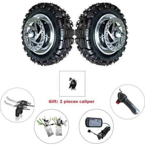 High Speed LY 11 inch Hub Motor Kit 48V1000W1500W Electric Motorcycle Double Drive TX Motor 60km/h Electric Kit Fat Tyre