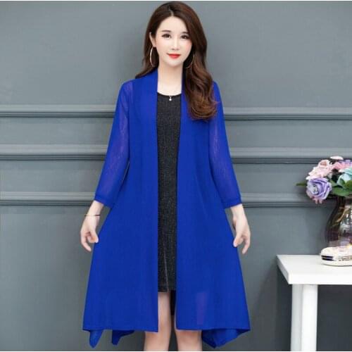 Summer Long Thin Cardigan Casaco Feminino Modal Women Shawl Long Sleeve Plus Size Coats Sunscreen Clothing Cardigan Jacket