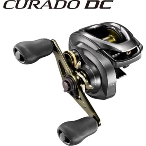 2018 Shimano Curado DC 150 151 150HG 151HG 150XG 151XG Low Profile Fishing Baitcasting Reels 6+1BB Saltwater Bait Casting Wheel