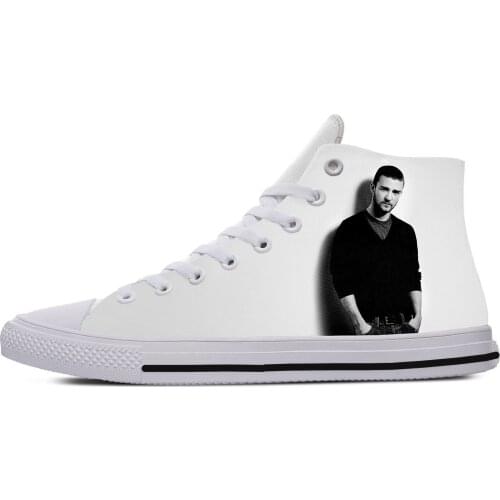 2019 hot fashion 3D Justin Timberlake High Sneakers for men/women high quality 3D printing handiness casual shoes