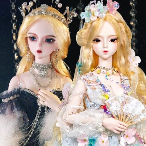 DBS 1/3 BJD Dream Fairy doll mechanical joint Body clothes shoes handpainted makeup anime toy dolls 60cm collection doll sd