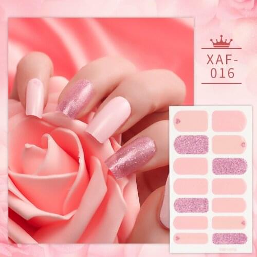 Nail Full Cover Stickers, Full Wrap Nail Art Strips Colorful Full Cover Stickers Self-Adhesive Nail Decals Strips Manicure Kits