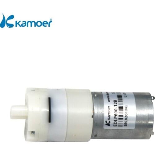 Kamoer EDLP600 Mini DC Motor Diaphragm Pump with Negative Pressure for Fish Tank Pump, Watering Plants and Gas Analysis
