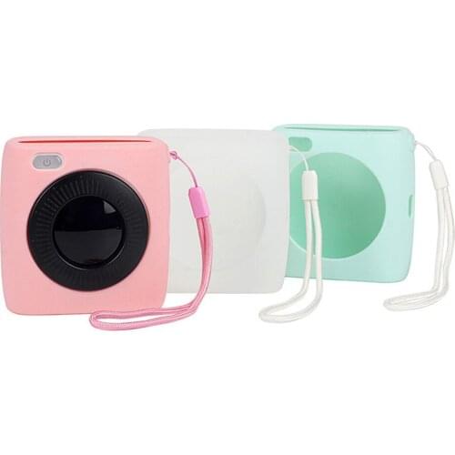 For Paperang P2 Soft Silicone Protective Cover Pocket Printer Accessories Translucent Protective Cover