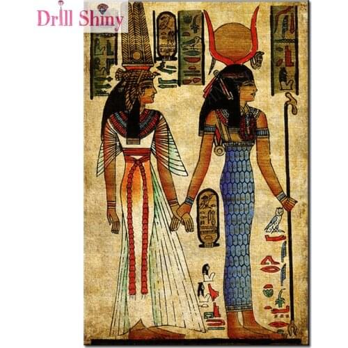 Full,Diamond Embroidery Queen of Egypt,5D Diamond Painting,pictures,image,Stitch Cross,3D,Diamond Mosaic,Needlework,Crafts,gift