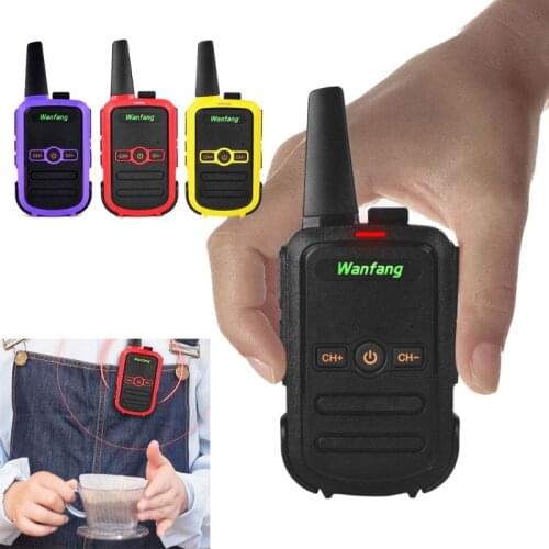 Walkie-talkie professional mini color ultra-thin ultra-small USB direct charging