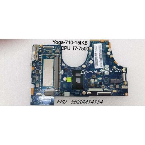 For Lenovo yoga 710-15ikb laptop C 80v5 win CPU:I7-7500 UMA FP Original GM motherboard 100% fully tested