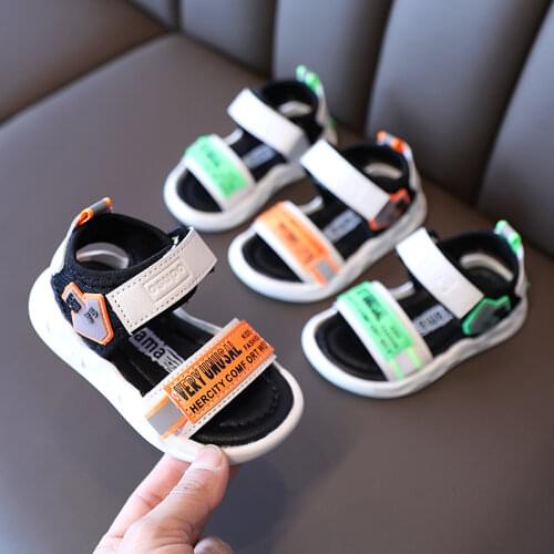 2021 Summer New Children Sandals Boys Soft-soled Beach Shoes Little Girls Baby Toddler Kids Shoes for Boy Sandals Dropshipping