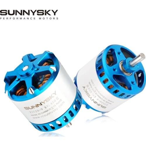 Sunnysky X3120III 760KV/880KV/1025KV Fix-wing Brushless Motor for Multi-rotor Aircraft multi-axis motor disc motor