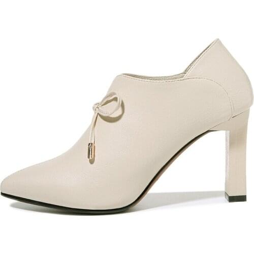 Pointed Stiletto WomenS Shoes Set Foot Solid Color Shoes WomenS Platform WomenS Shoes