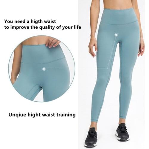 Lulu Ultra Soft Yoga Pants for Women High Waisted Tummy Control Workout Leggings with Pockets