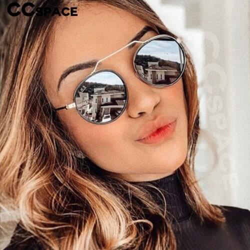 48026 Round Retro Punk Sunglasses Men Women Fashion UV400 Glasses