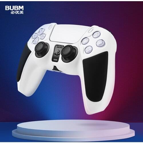 BUBM Newest SONY PS5 Controller Grip Cover Silicone Non-Slip Gamepad Protective Case Playstation 5 Skin Grips Game Accessories