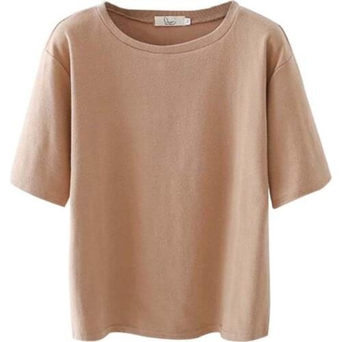 Женские базовые футболки ETOSELL China At AliExpress