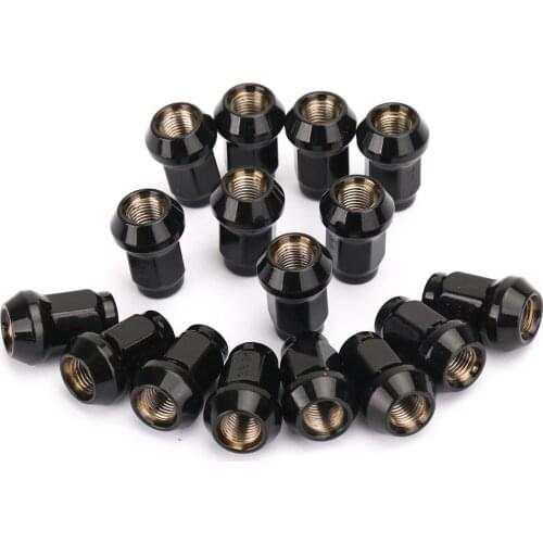Artudatech 16pcs 3/8"-24 Tapered Lug Nuts For Polaris Ranger RZR 570 800 XP900 Sportsman Motorcycle Accessories Parts