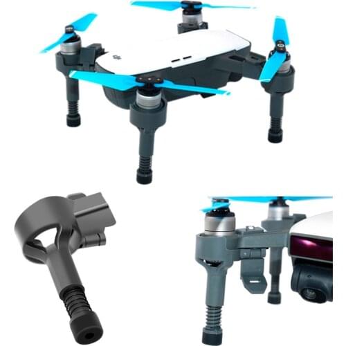 35mm Landing Gear Kits Shock Proof Leg Protection Gimbal Protector For DJI Spark Drone with Spring Feet Camera Guard Spare Parts