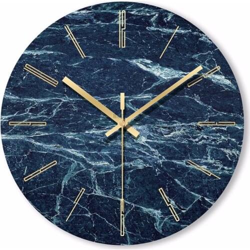 Nordic Minimalist Wall Clock Art Clock Ornament Restaurant Cafe Shop Circle Wall Clock Modern Design Home Decor