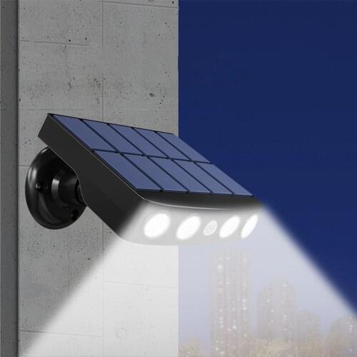 Powerful Solar Light Outdoor Motion Sensor Waterproof Garden LED Solar Lamp Spotlights For Garden Path Street Led Wall Light