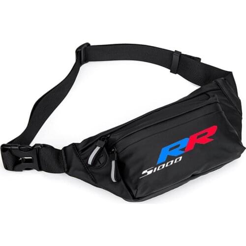 For BMW S1000RR LOGO Men Waist Pack Belt Hip Bum Slant back bag Chest Bag Male Motorcycle Riding Antitheft Purse