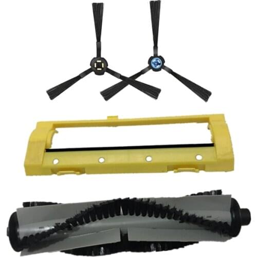 Robot Vacuum Cleaner Main Brush Cover Side Brush for Silvercrest SSR1 Robotic Vacuum Cleaner Parts Accessories Roll Brush