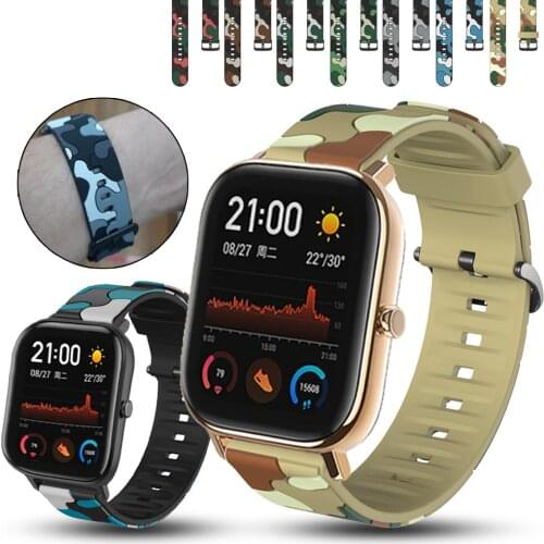 Silicone Wrist Strap for Xiaomi Huami Amazfit GTR 42MM GTS Bracelet Accessories For Xiaomi Haylou LS02 WristBand Straps Correa