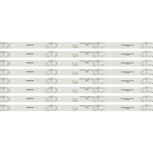 LED Backlight 4Lamps MS-L2006 MS-L2327 V1 CC02500D410V02 For LG 50"TV 50M2PLUS LE8815A LED50XSX5208 LED50HD520 LE-8815B JM-8855B