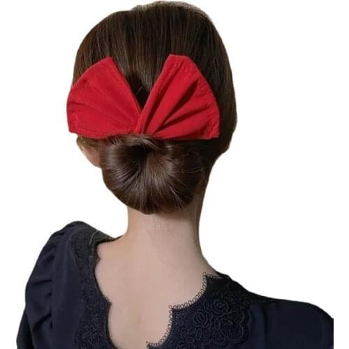 Womens Ribbon DIY Bow Chignon Headband Printed Knot Hair Accessories Phone Line Hair Ribbon Girls' Hair Accessories Hair Bundle