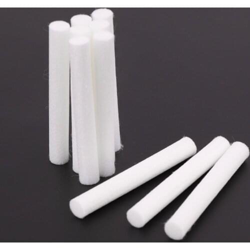10pcs 8*130mm 8mmx64mm Humidifiers Filters Cotton Swab for USB Air Ultrasonic Humidifier New Drop Shipping