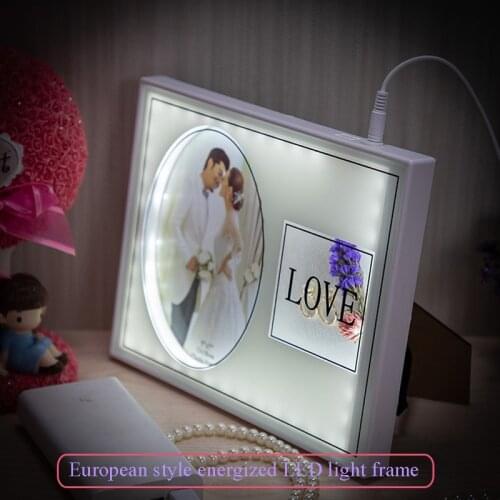 2020 latest 7 inch quality vintage photo frame home decoration retro European style wedding couple recommended picture frame dec