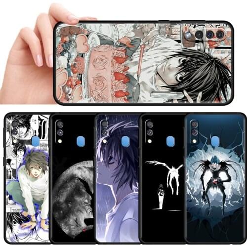Hot Sale Case For Samsung Galaxy A50 A70 A30 A20e A10e M31 A40 M51 M30s A10s M11 Black Soft Phone Cover Anime Death Note Housing