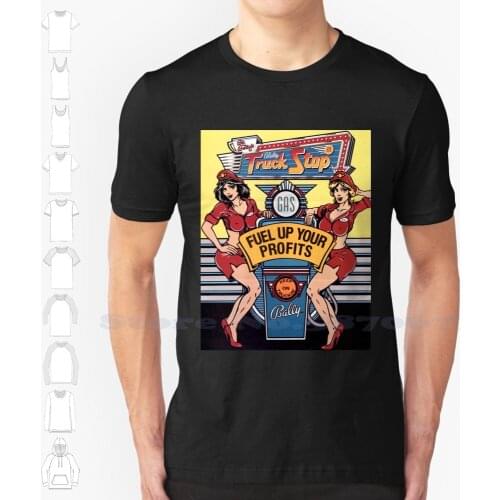 Pinball Black White Tshirt For Men Women Pinball Arcade Games Williams Gottlieb Midway Pinball Games Pinball Retro Gaming