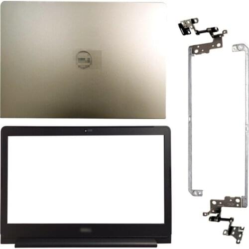 For Dell Vostro 14 5468 V5468 0DC02Y 07DYD6 05T9CW Laptop LCD Back Cover/Front Bezel/Hinges Gold Silver