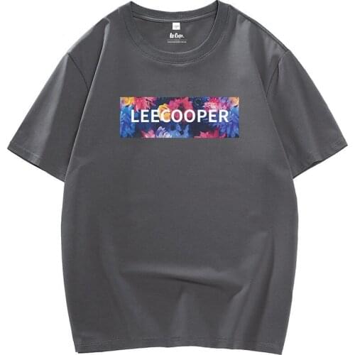 Short Sleeve Mens T-shirt Cotton Loose Letter Print Man Tops Tees Women Casual Summer Top Outerwear Unisex Fashion Tshirts 2021