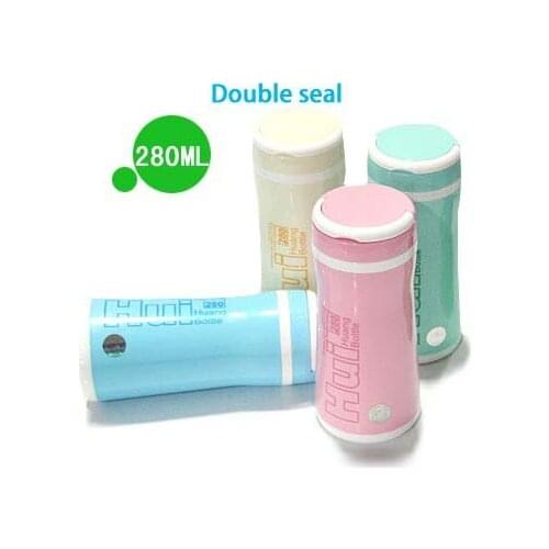 Sealed double vacuum cup 280ml 7.2*16.7cm Free shipping