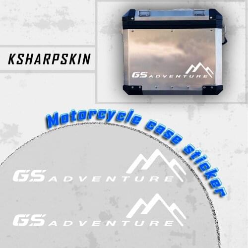 GS Motorcycle Aluminium box Side Decoration Universal Stickers Decals For BMW R 1200GS R1250GS F 850GS F 750GS F800 GS G310GS