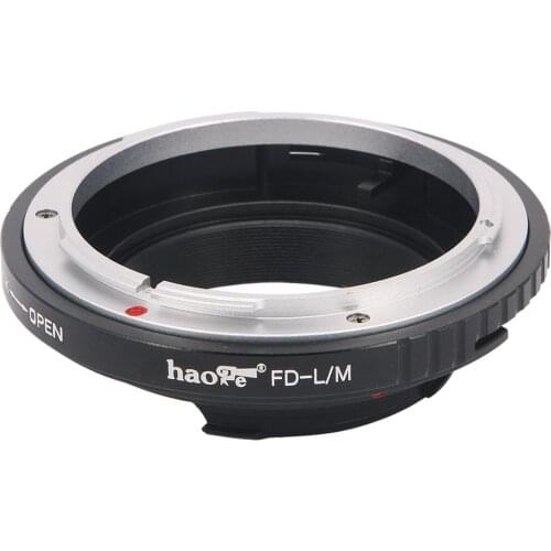 Haoge Lens Mount Adapter for Canon FD mount Lens to Leica M-mount Camera such as M240, M240P, M262, M3, M2, M1, M4, M5, CL, M6