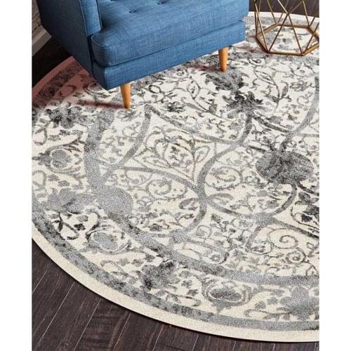 Nordic Ethnic Wind Round Area Carpet for Living Room Bedroom Rugs Home Textile Decor Rug bedside Hanging Basket End Table Carpet