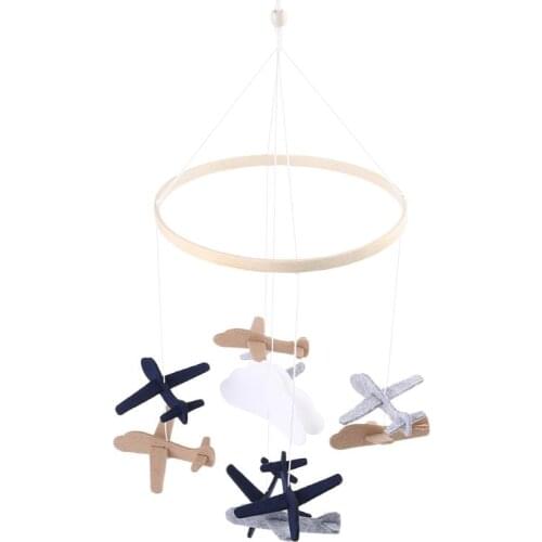 Crib Mobile Rattle Toy Baby Wind Chime Pendant Bed Bell Hanging Ornament 63HE