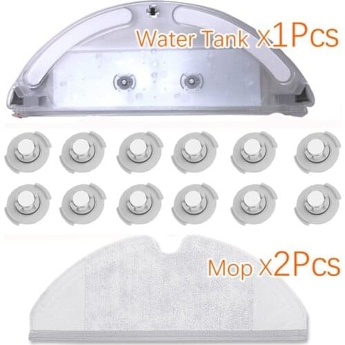 Mopping Cloth Dry Water Tank mop & Water Tank Filter Vacuum Cleaner Parts Kits For Xiaomi Roborock S50 S51 S52 xiaowa