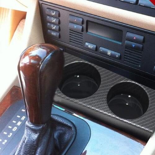 Portable Water Cup Holder Dual Hole Stable ABS Car Beverage Bottle Rack for Car Accessories BMW 540i M5 5 Series E39 1997-2003