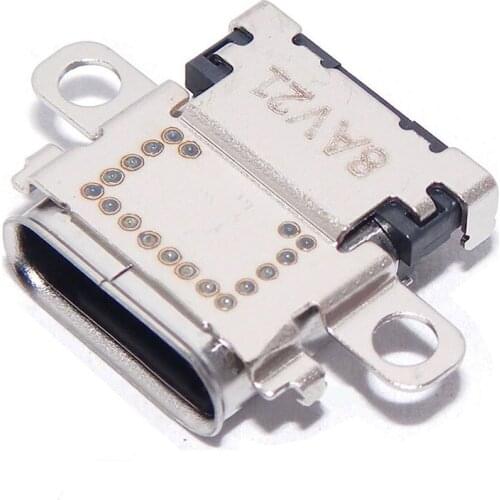 50-100pcs Micro USB Type C Power Connector Dock Jack For Nintendo Switch Console Type-C Charging Port Plug Female Socket