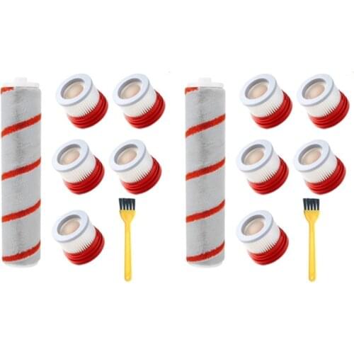 SANQ HEPA Filter Roller Brush Replacements for Xiaomi Dreame V9 V9P V10 Handheld Vacuum Cleaner Accessories Part Kits