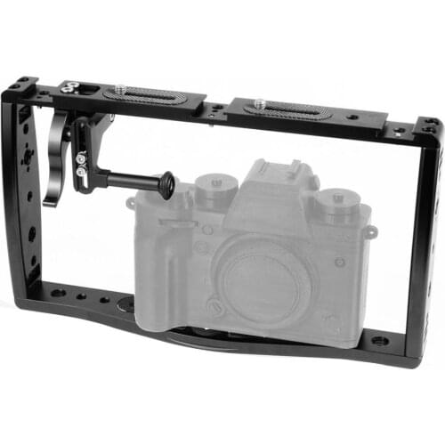 Stabilizer Bracket Selfie Tray Dual Handle Grip FlashLight Mount Underwater Diving for GoPro Hero 9 8 7 6 Action DSLR Camera