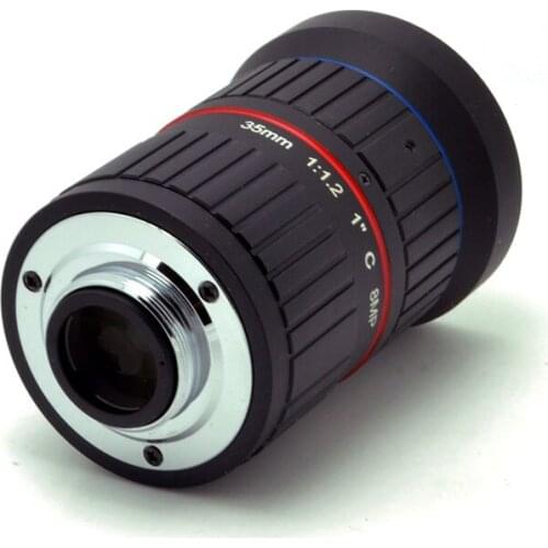 Smart security SL-C3512M 35mm 1" C Mount Lens 8MP 4K F1.2 CCTV UHD C Lens Professional Industrial Machine Vision Lens