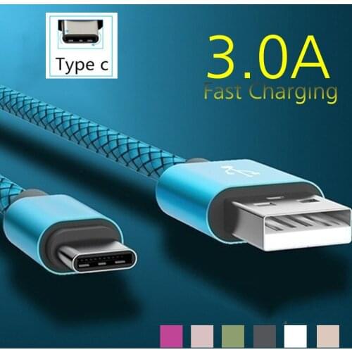 Mobile Phone USB C Cable Fast Charging Type-C Data Cable For OPPO Find X3 X2 Lite Reno 6 5 Z 4 F 3 Pro Plus 2 Z Realme USB Cords