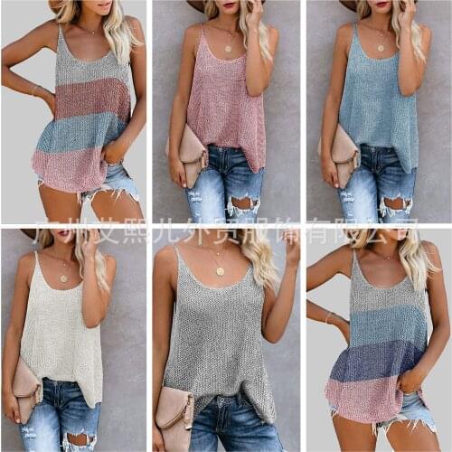 Woman Tshirts 2021 Women Pure Color Tees Loose Sleeveless Clothing Manufacturers Selling Harajuku T Shirt Women AXR202101