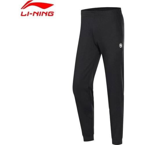 Li-Ning Women BAD FIVE Basketball Series Pants Regular Fit 72% Cotton 28% Polyester LiNing Comfort Sports Pants AKLP286 CJAS19